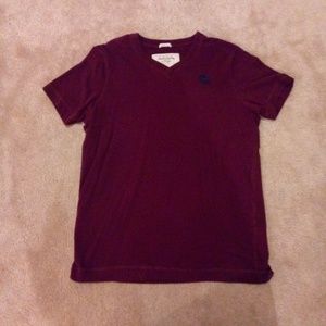 Abercrombie and Fitch Men's V-neck Tshirt size L